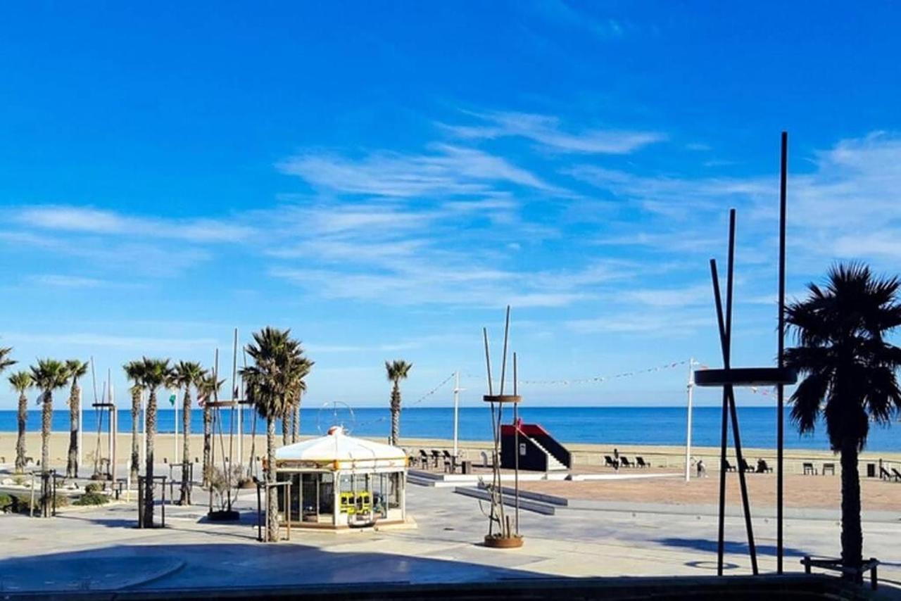 F2 Entier Canet Vue Mer // Balcon + Parking Bagian luar foto